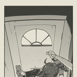 This is a pixiv picture whose title is Mike scream.