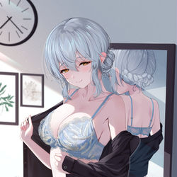 This is a pixiv picture whose title is [Skeb] アリーサ・如月・レノウ.