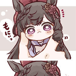 This is a pixiv picture whose title is ﾌﾟﾁﾙﾋﾞ④.