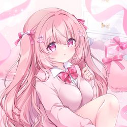 This is a pixiv picture whose title is 『もう出る時間？』.