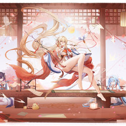 This is a pixiv picture whose title is 怨仇.
