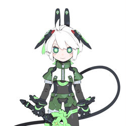 This is a pixiv picture whose title is 💚.