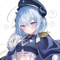 This is a pixiv picture whose title is (ジロジロと一体どこを見ているんだ…？).