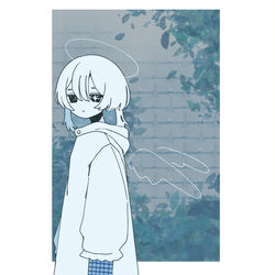 This is a pixiv picture whose title is 無題.