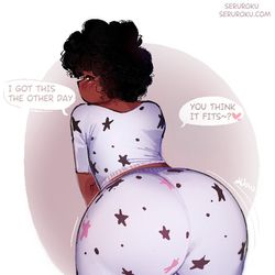 This is a pixiv picture whose title is Like babes new pajamas? 💗😏.