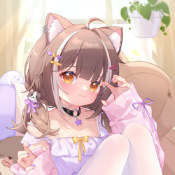 This is a pixiv picture whose title is ฅ^•ﻌ•^ฅ.