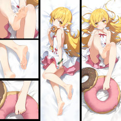 This is a pixiv picture whose title is 忍野忍抱き枕.