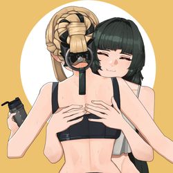 This is a pixiv picture whose title is アスイヴ.