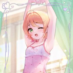 This is a pixiv picture whose title is 朝立ち気味な男の娘.