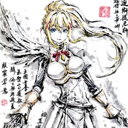 This is a pixiv picture whose title is 【極道畫師】達斯提尼斯.