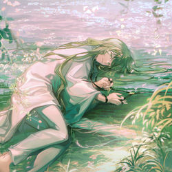 This is a pixiv picture whose title is spring dream.