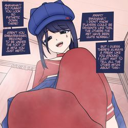 This is a pixiv picture whose title is Loser player pov.