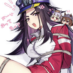 This is a pixiv picture whose title is 違反者.