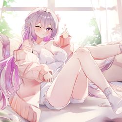 This is a pixiv picture whose title is Castorice.