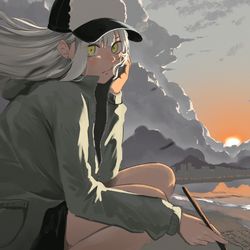 This is a pixiv picture whose title is Yellow.
