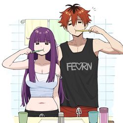 This is a pixiv picture whose title is 早上好.