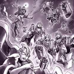 This is a pixiv picture whose title is ウルトラらくがきまとめ30.