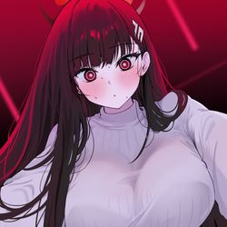 This is a pixiv picture whose title is 😳.