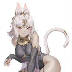 This is a pixiv picture whose title is OC埃及貓.