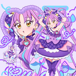 This is a pixiv picture whose title is 【キミプリ】キュアキュンキュン❤︎.