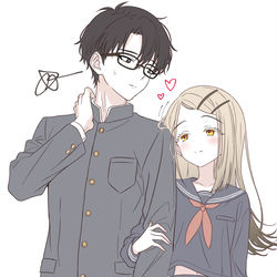 This is a pixiv picture whose title is P広学パロ.