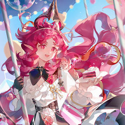 This is a pixiv picture whose title is 要来一块小蛋糕吗.