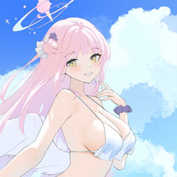 This is a pixiv picture whose title is 第二天 圣园未花.