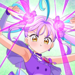 This is a pixiv picture whose title is キュンキュンビーム！！🪩（ファンサ）.