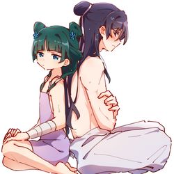 This is a pixiv picture whose title is 薬屋のひとりごと 第2期.