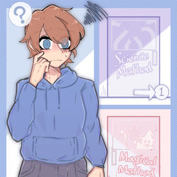 This is a pixiv picture whose title is Science method & Magical method.