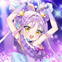 This is a pixiv picture whose title is キュアキュンキュン.