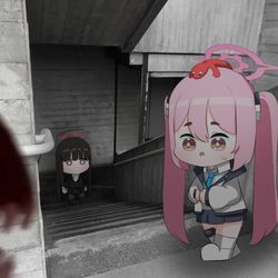 This is a pixiv picture whose title is 기습.