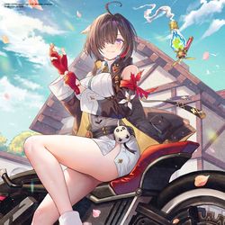 This is a pixiv picture whose title is 〈仕事イラスト〉『出発~!!』.