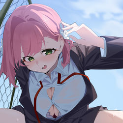 This is a pixiv picture whose title is DAY2 花園 羽香里.