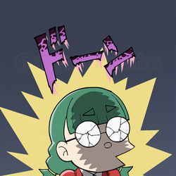 This is a pixiv picture whose title is おじさん道.