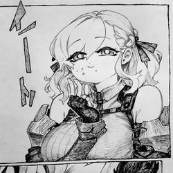 This is a pixiv picture whose title is Eated It!!!.