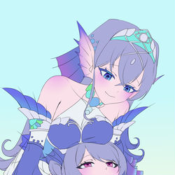 This is a pixiv picture whose title is 水仙姐姐的膝枕1.0.