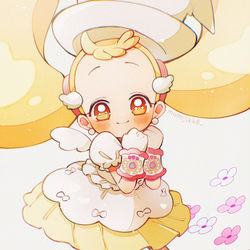 This is a pixiv picture whose title is 💐.