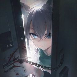 This is a pixiv picture whose title is 😰😱.