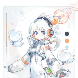 This is a pixiv picture whose title is OC クリオネ22.