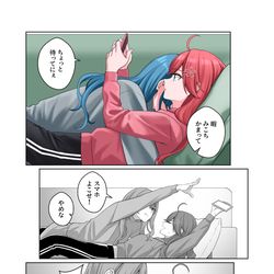 This is a pixiv picture whose title is 矢印.