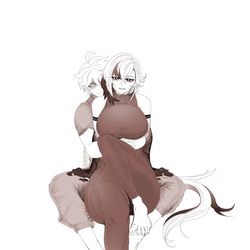 This is a pixiv picture whose title is Hug.