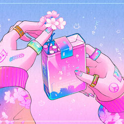 This is a pixiv picture whose title is 言い訳.