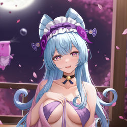 This is a pixiv picture whose title is 夢見月瑞希.