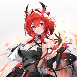 This is a pixiv picture whose title is 莱万汀🔥.
