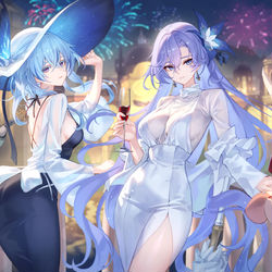 This is a pixiv picture whose title is Wuthering Waves _ Carnival.