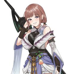 This is a pixiv picture whose title is 自キャラ重ね着.