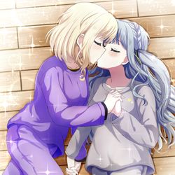 This is a pixiv picture whose title is 12話の朝.