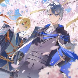 This is a pixiv picture whose title is 春.