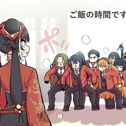 This is a pixiv picture whose title is 🍚🥢.